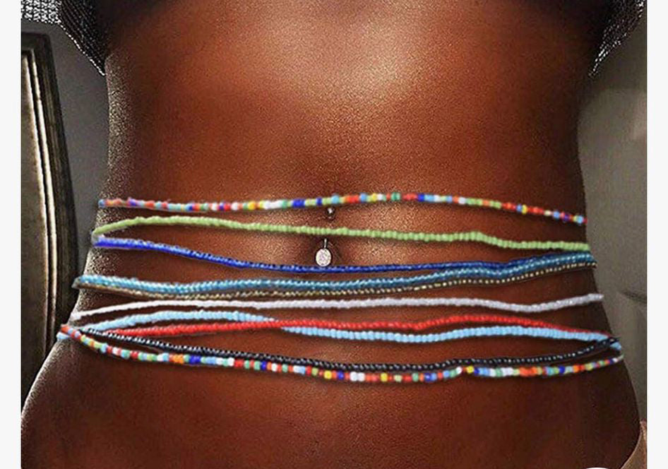 2 MM Belly Chains for Women and Girls BC 112