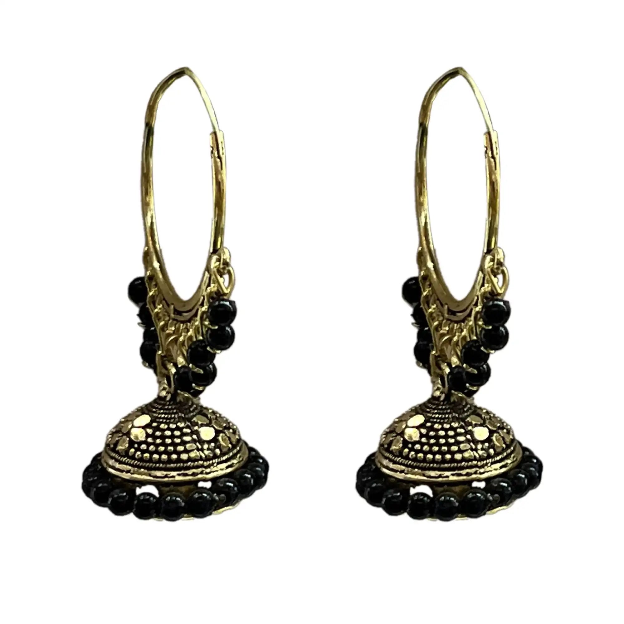 bali jhumka earrings, drop bali earrings, gold plating earrings