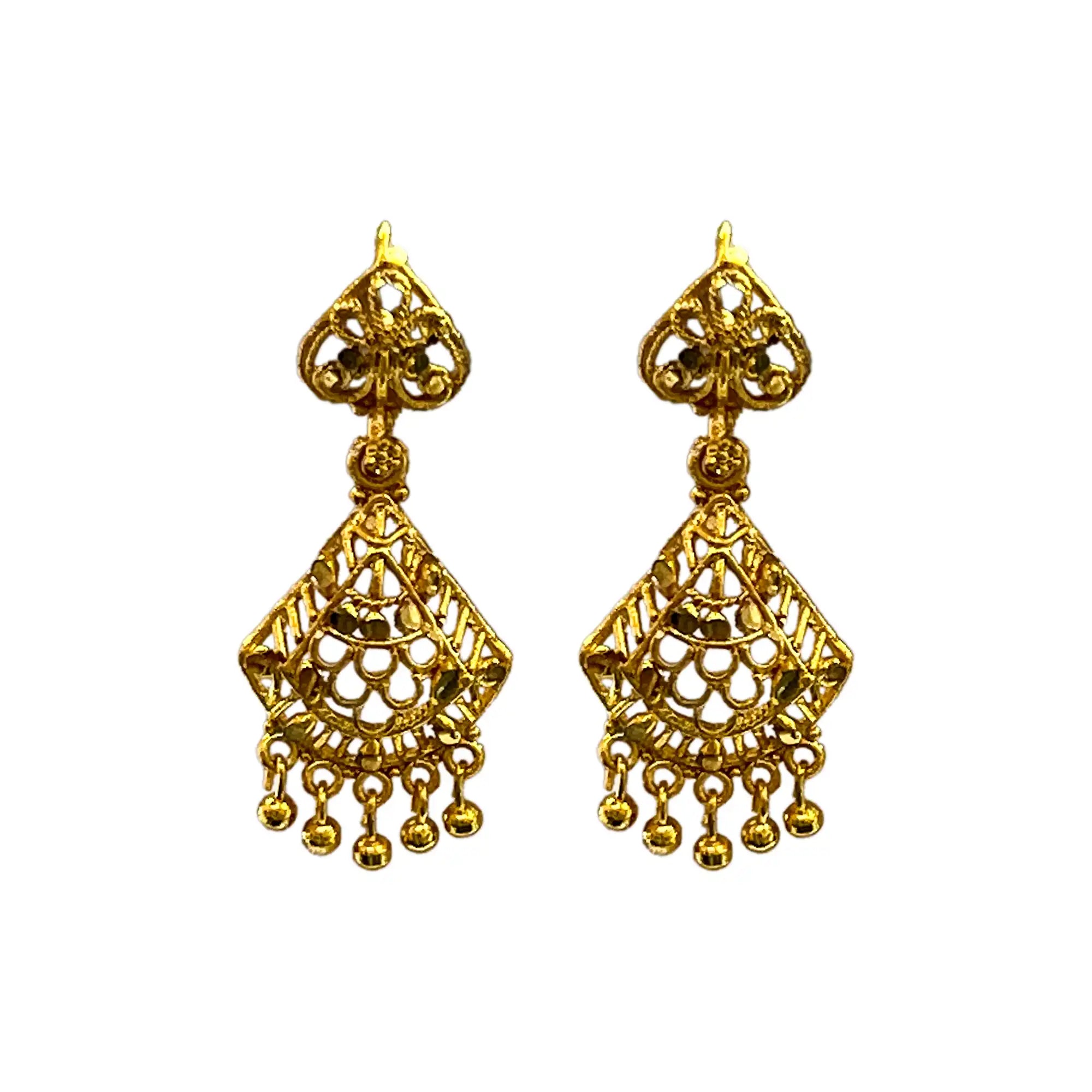 drop earrings, drop earrings, bridal jewelry, gold plated earrings