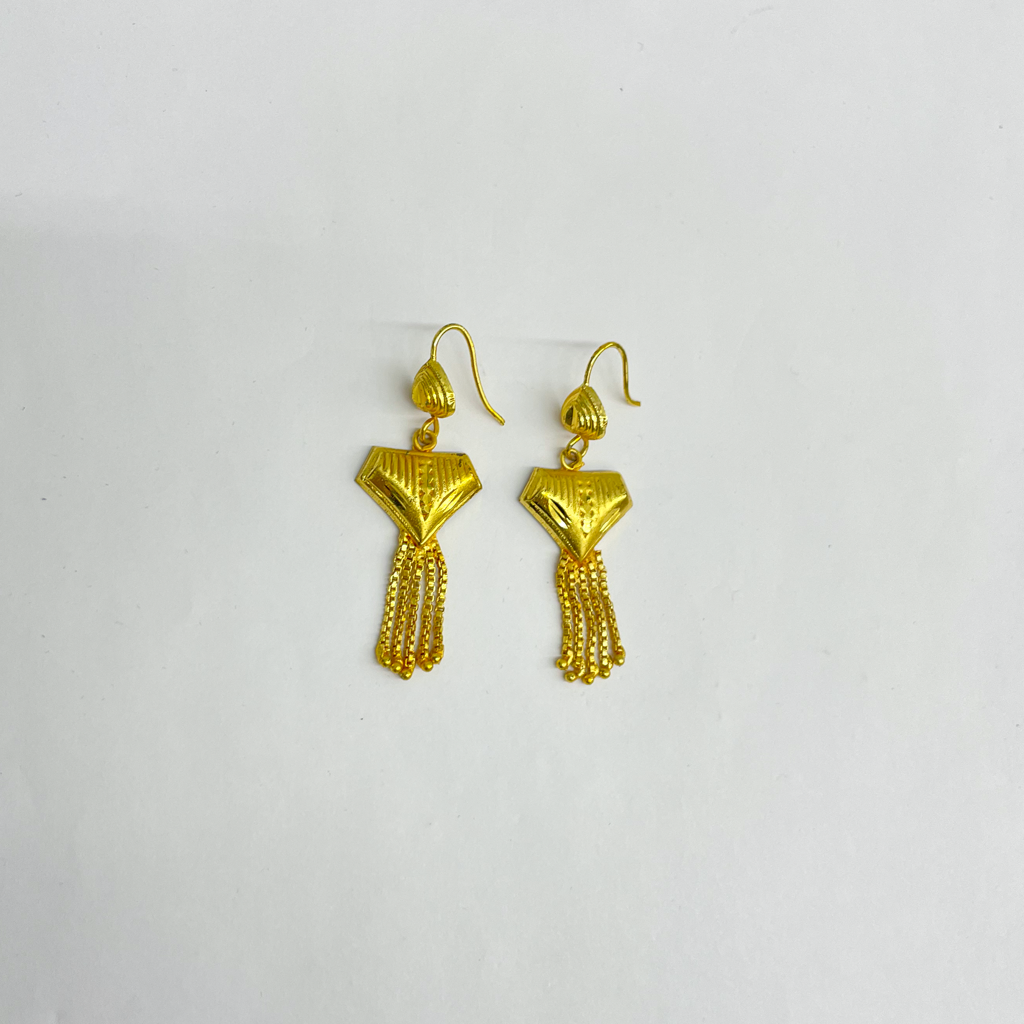 golden wedding dangle earrings, wedding earrings, festival jewelry