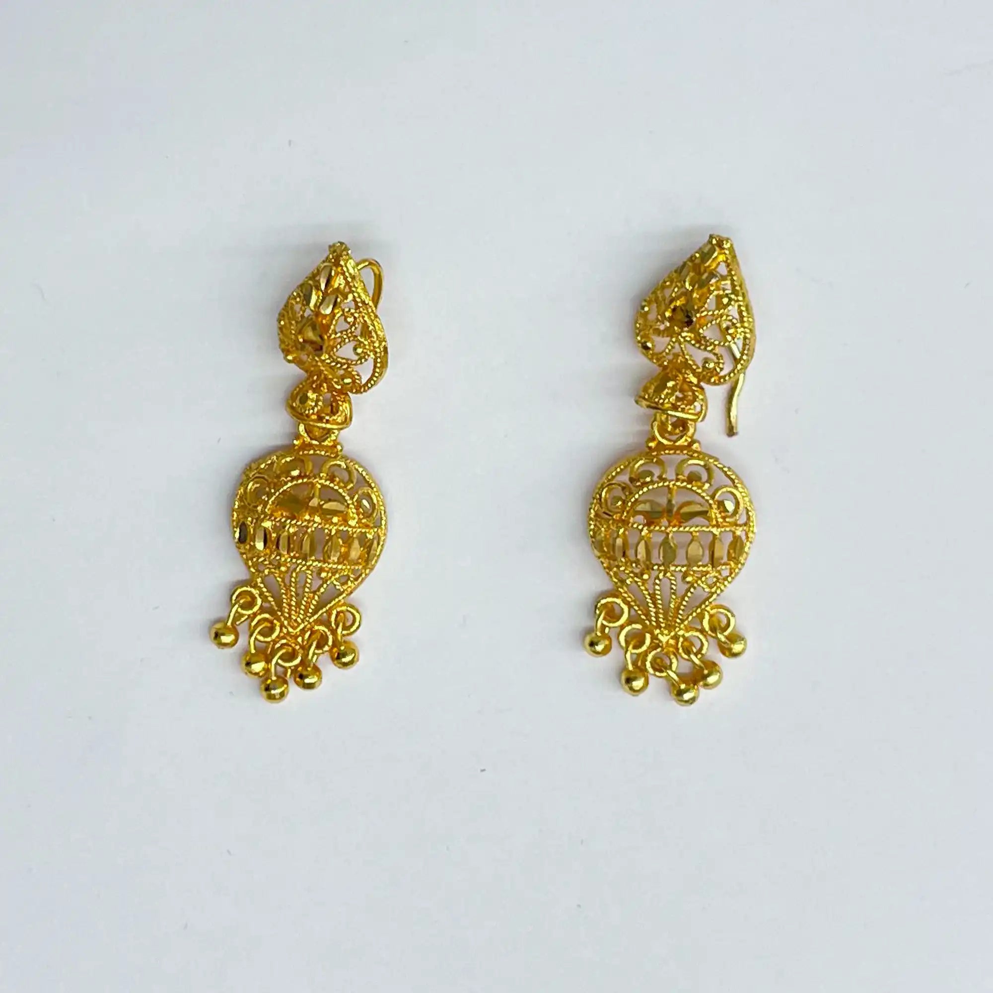 Golden Earrings for Women IJMGE 95