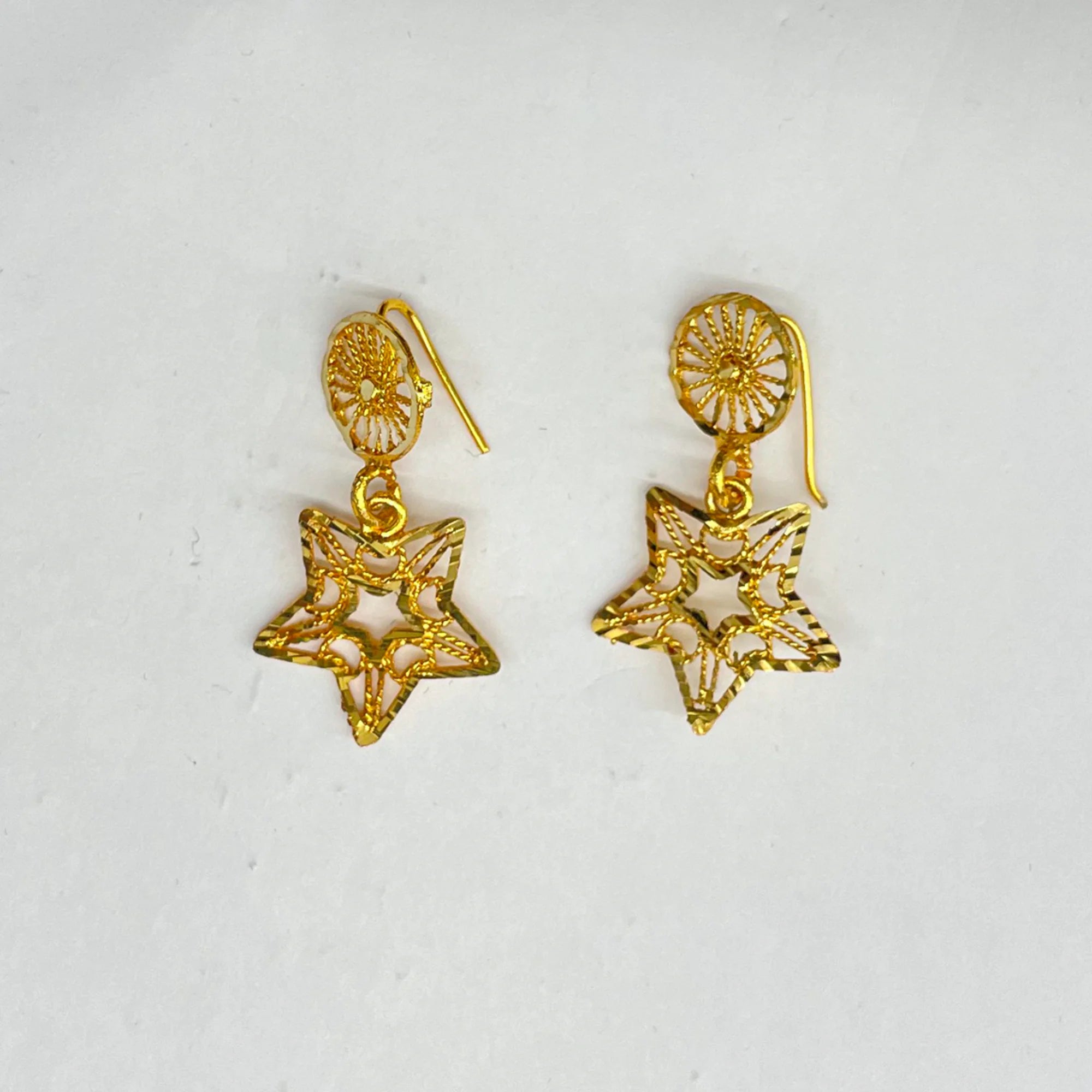 gold-plated earrings, small women earrings, indian jewelry mall