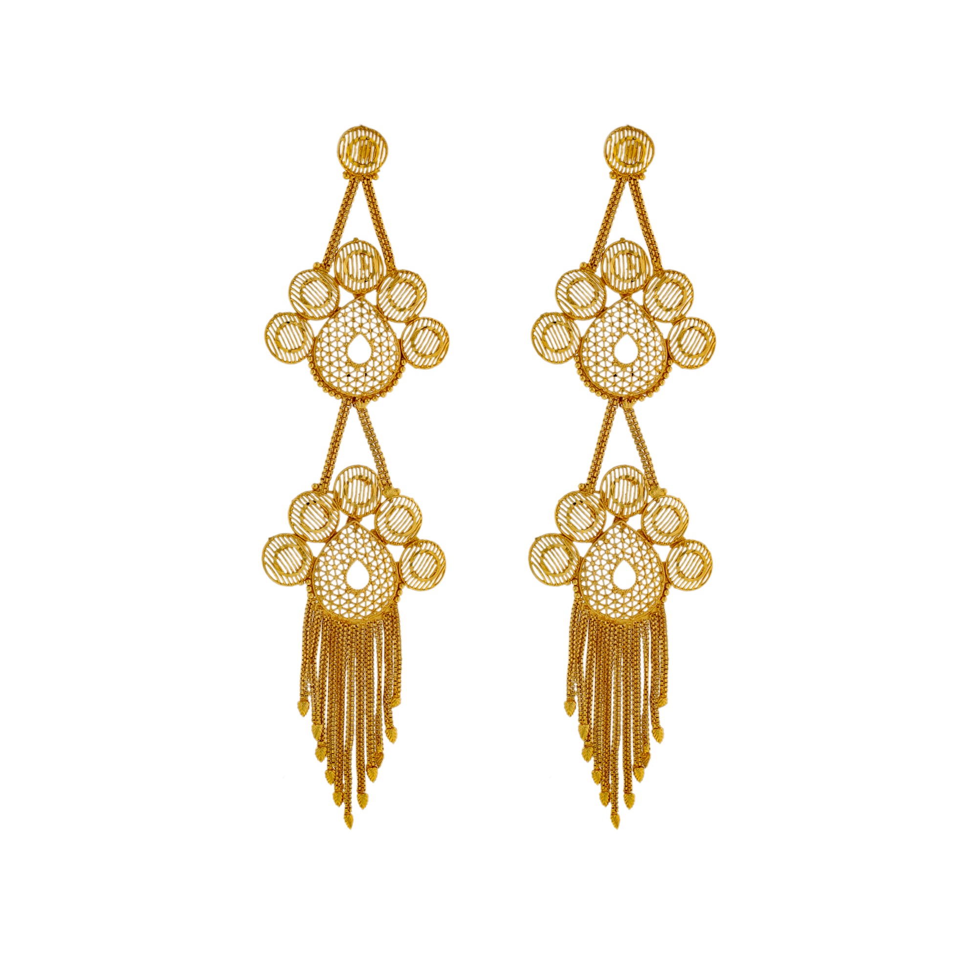 indian jewelry mall, gold-plated jewelry, gold-plated earrings, women's statement earrings