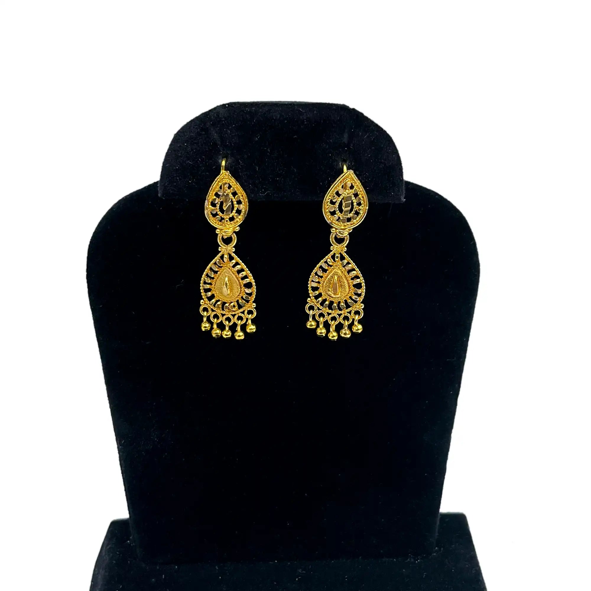 golden earring, african earrings, wedding collection for bridal
