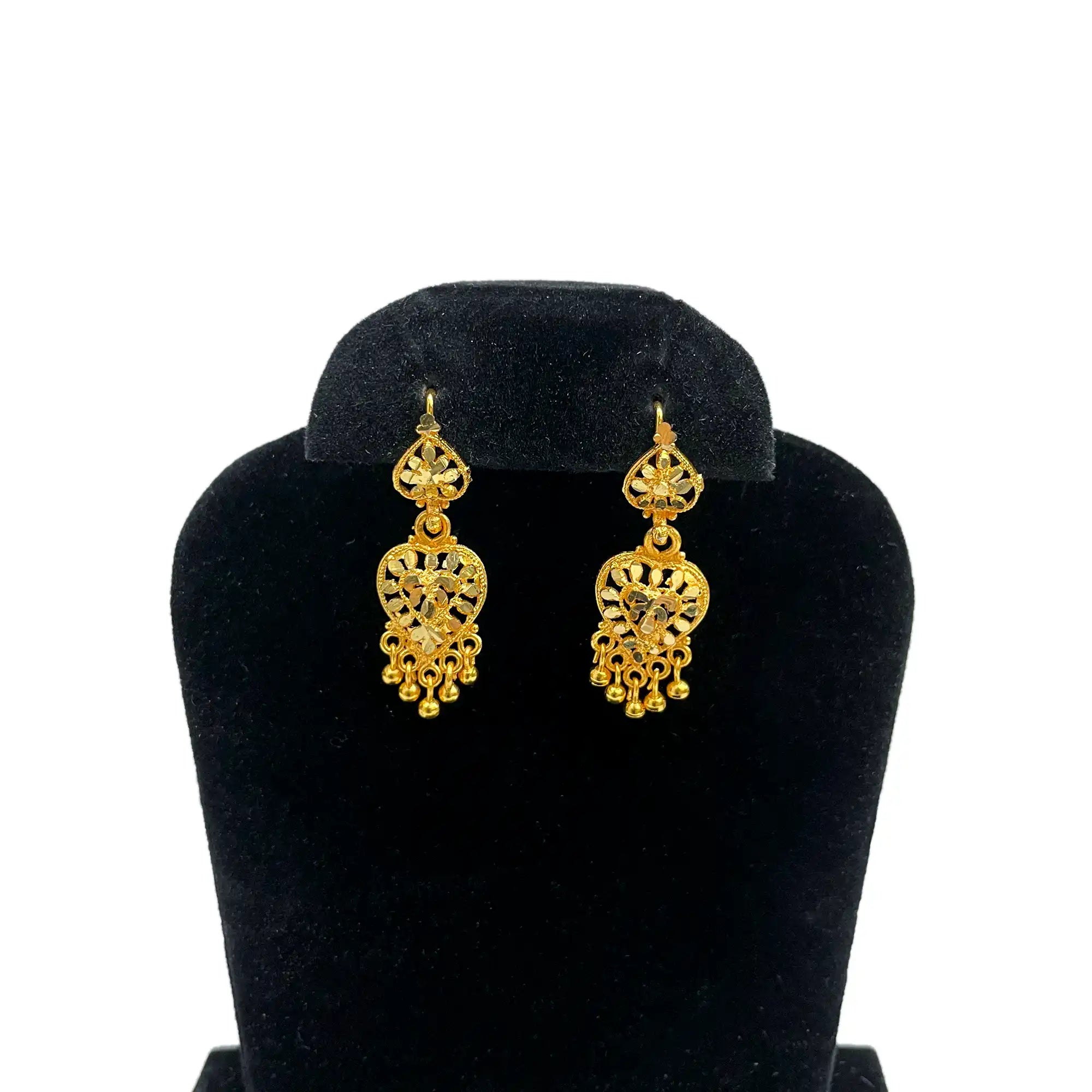 wedding earrings, designer earrings, women's wedding earrings, gold plated