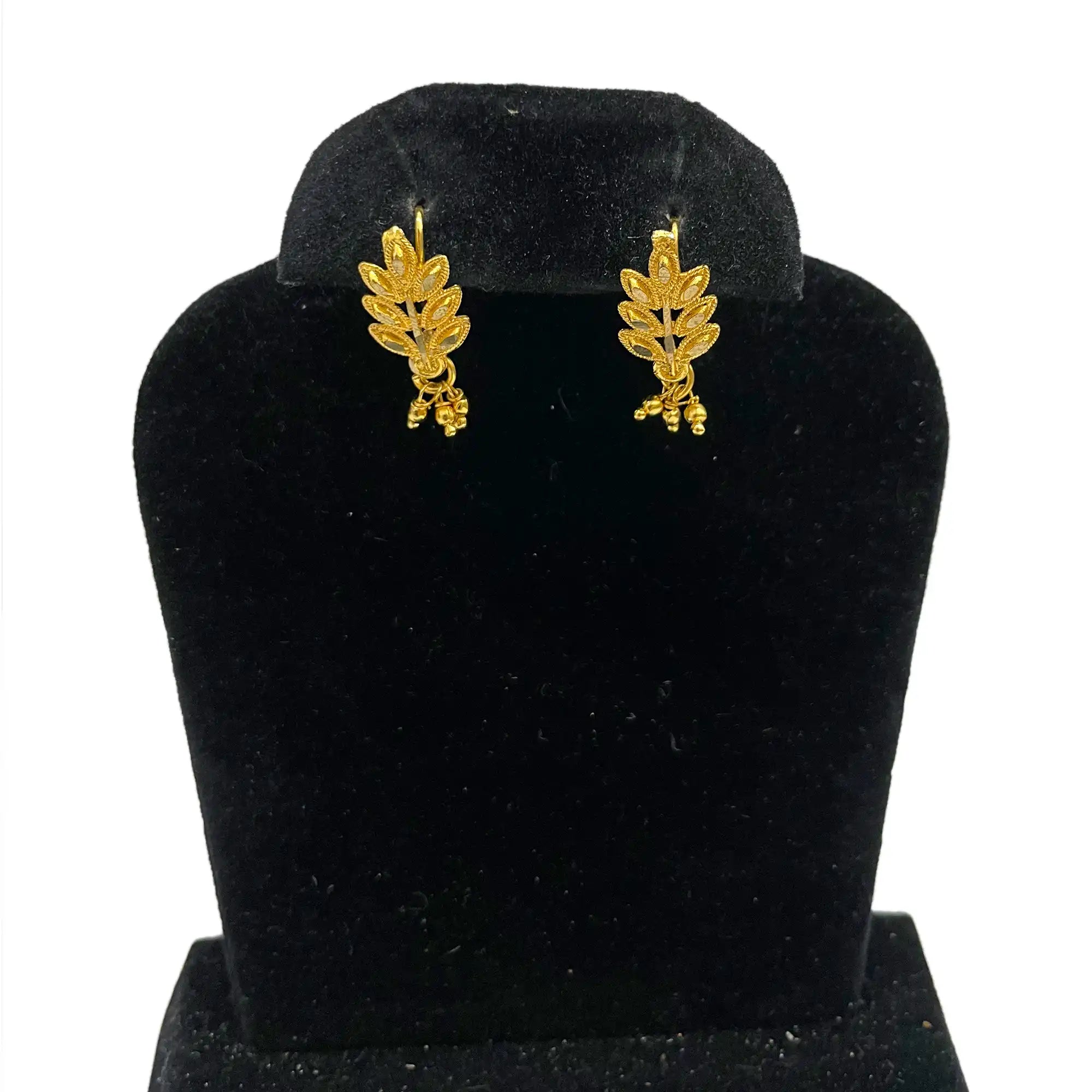 weddings unique earrings, drops earrings, gold plated earrings