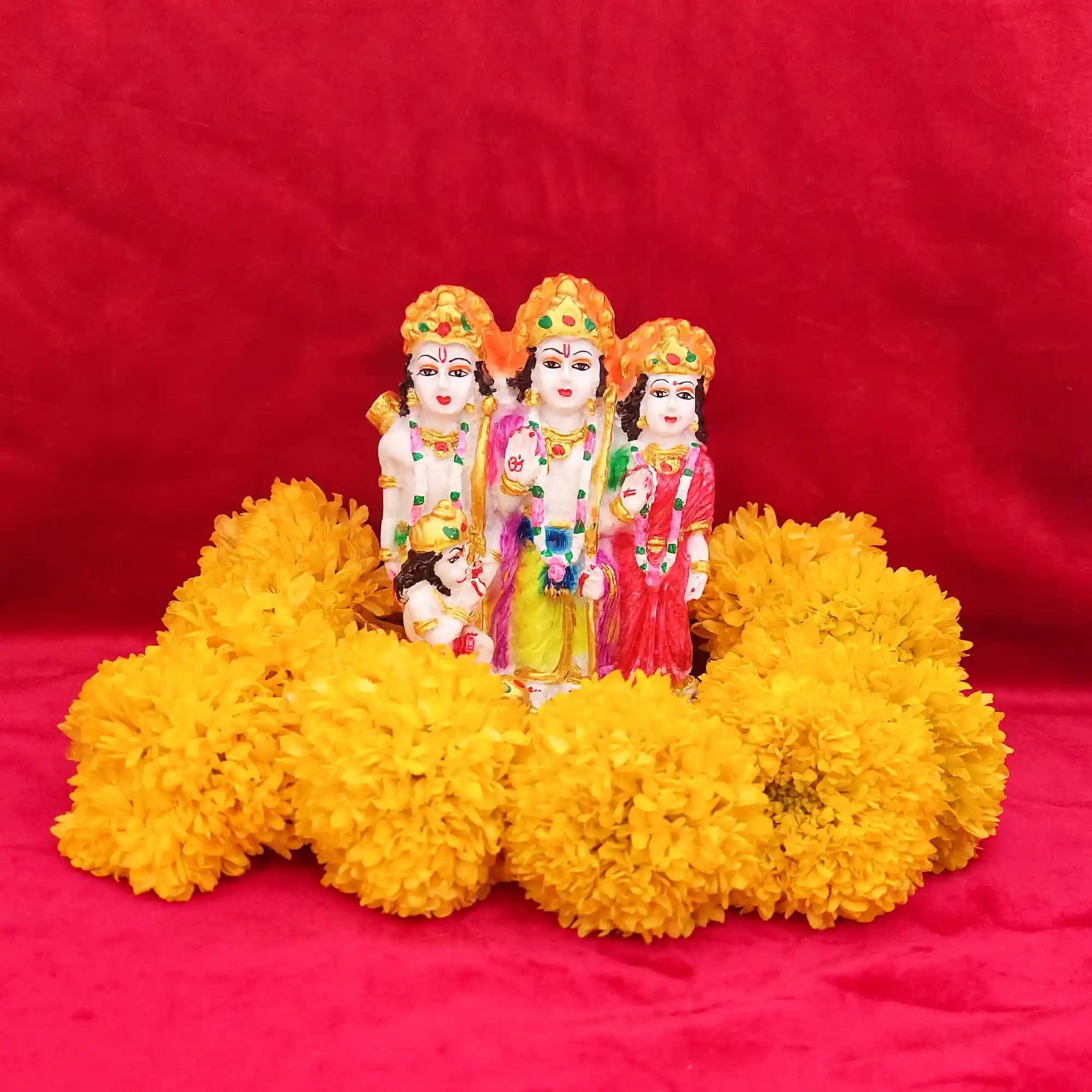 Ram Darbar Ram, Sita, Laxman, Hanuman GI 02