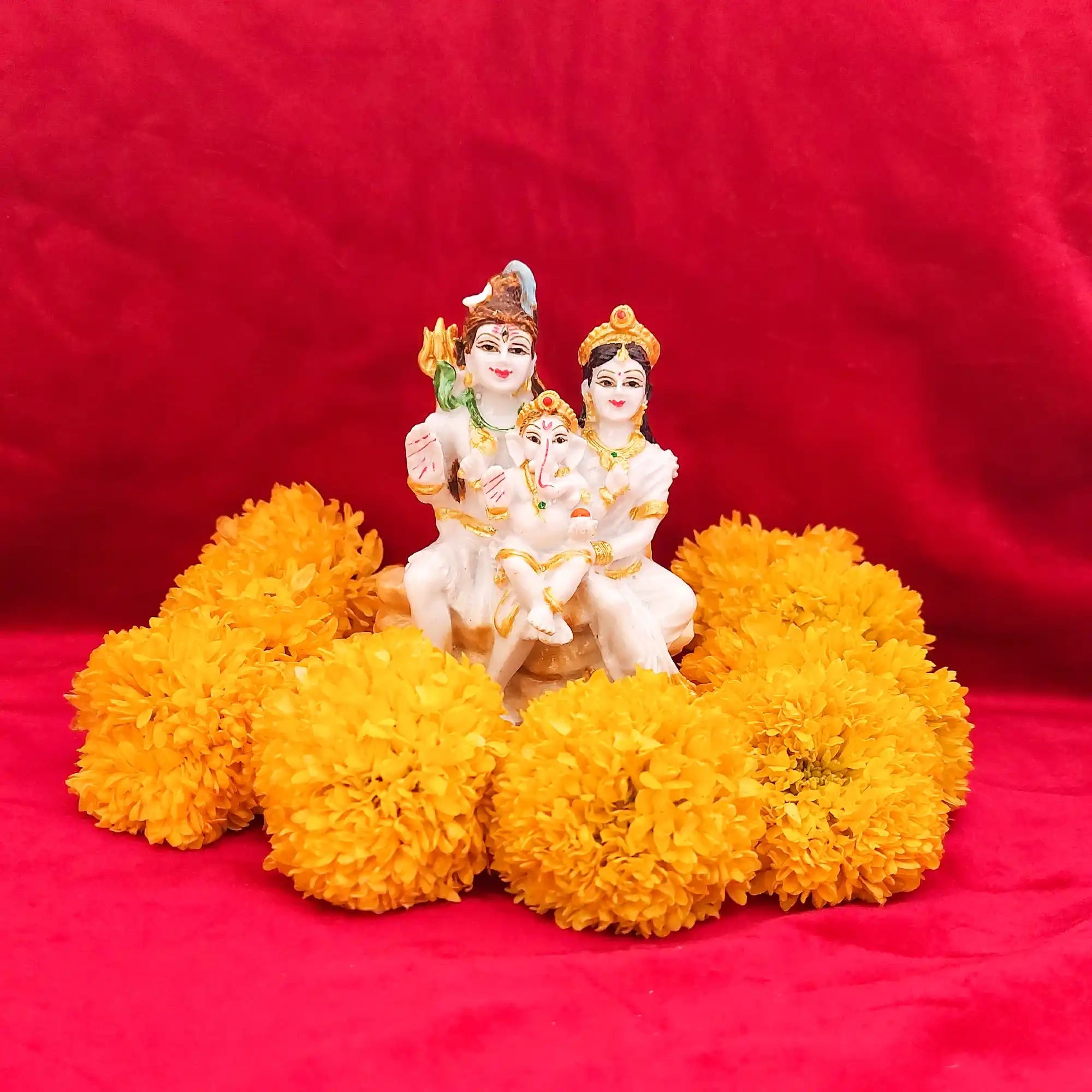 Ganesh Family Shiv Parvati Ganesha GI 07