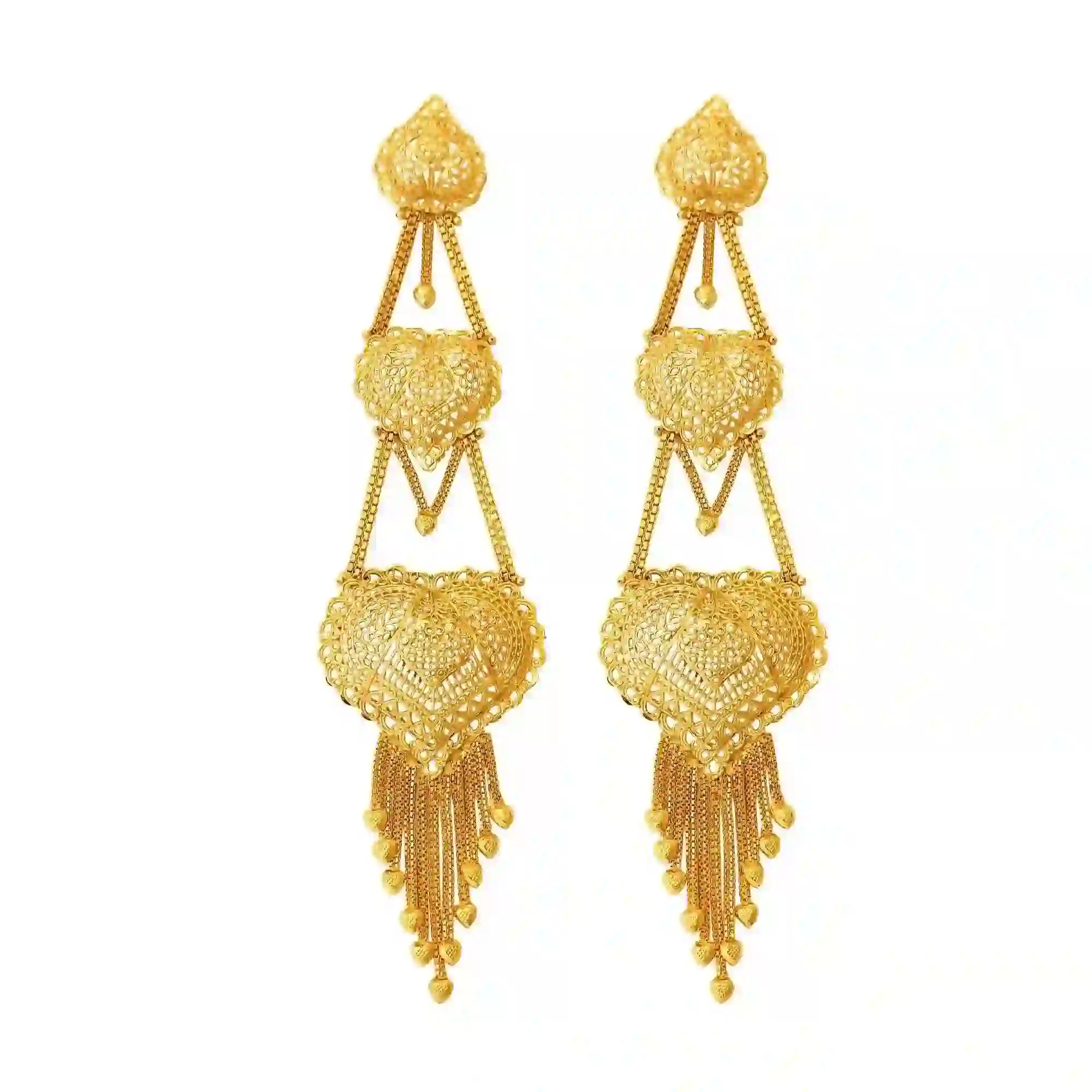 Gold Plated Earrings ER 1017