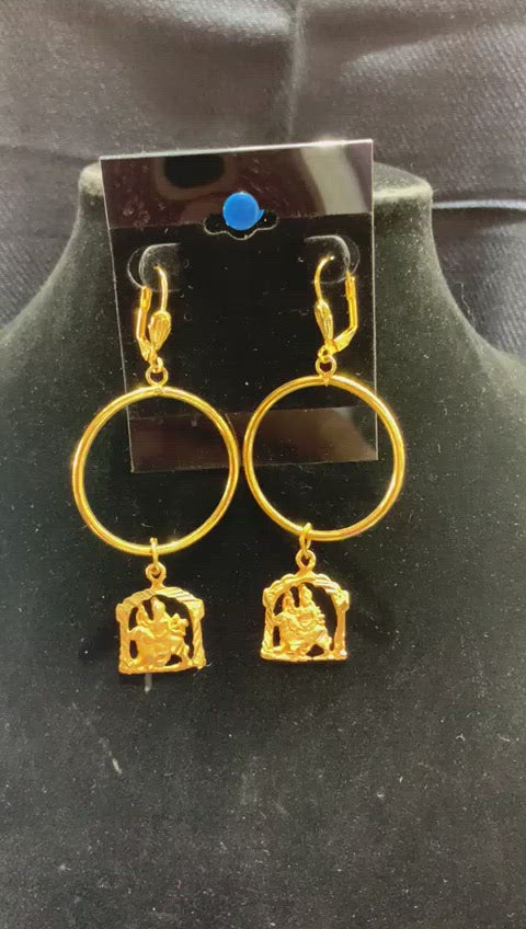 Religious 'SHIVA' Earrings
