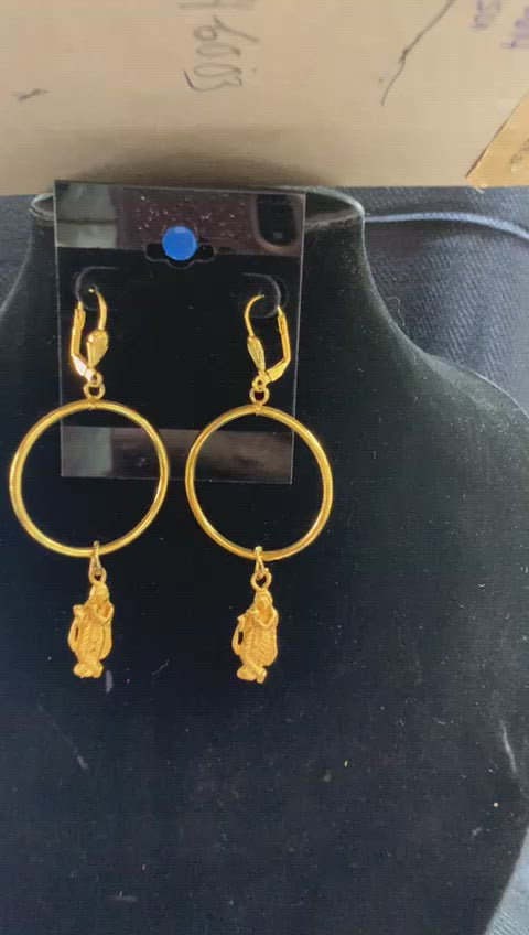 Religious 'KRISHANA' Earrings
