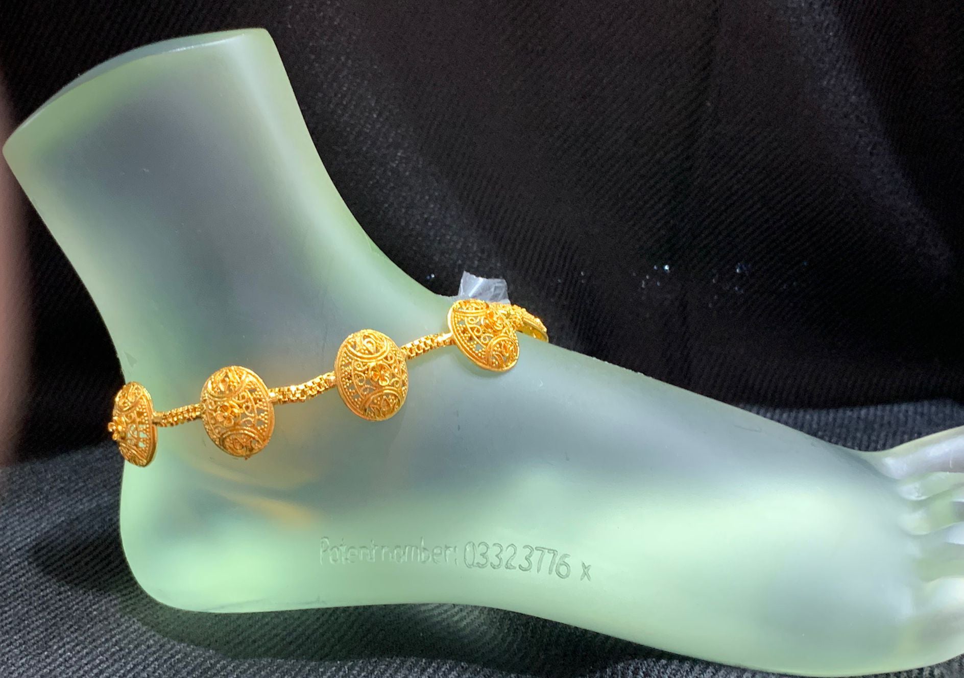 Gold Plated Anklets AN 1004