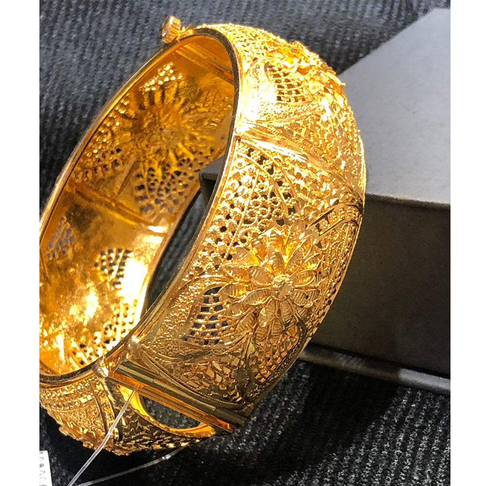 Gold Plated Openable Bangles B 2020