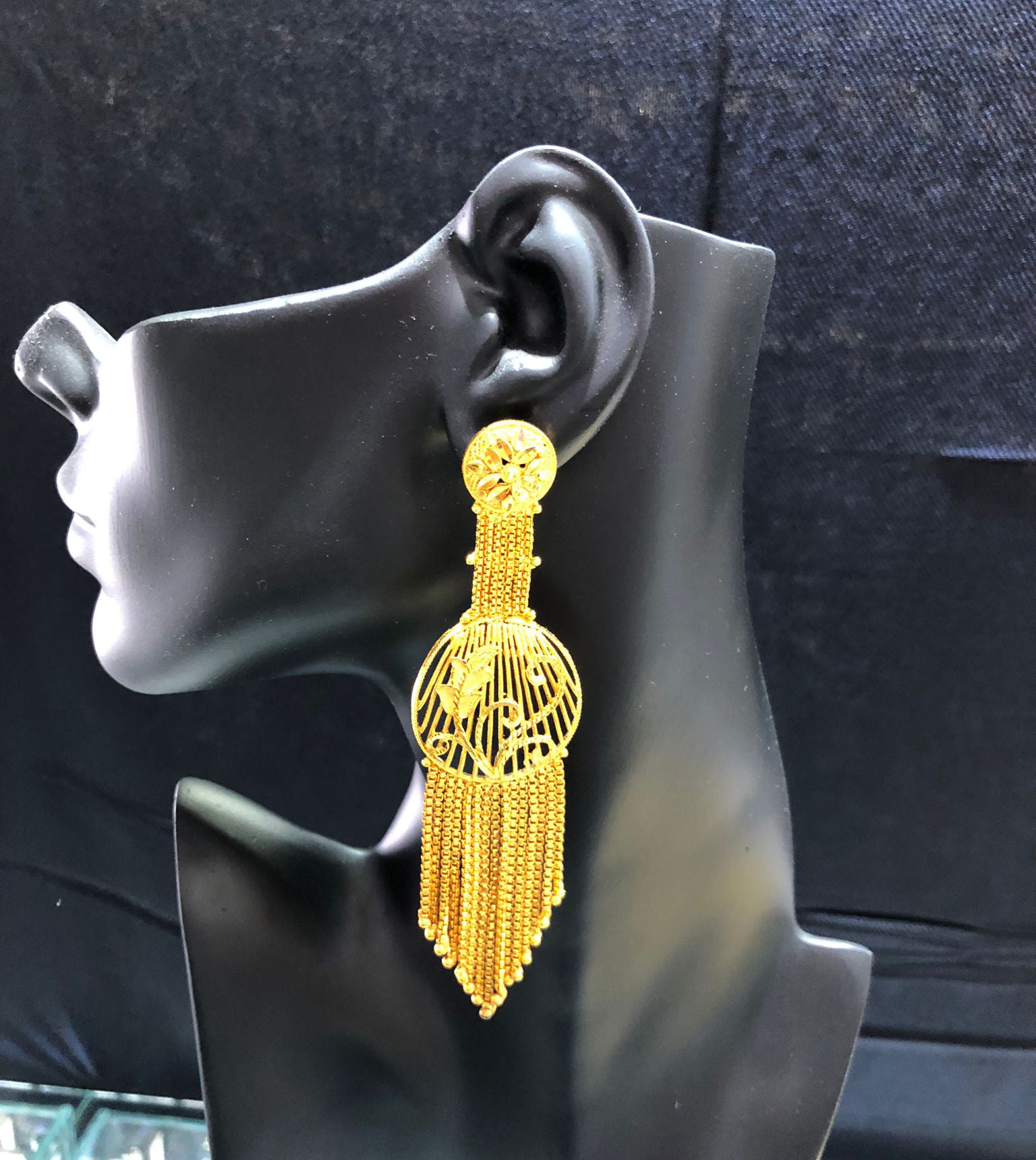 Gold Plated Earrings ER 1037