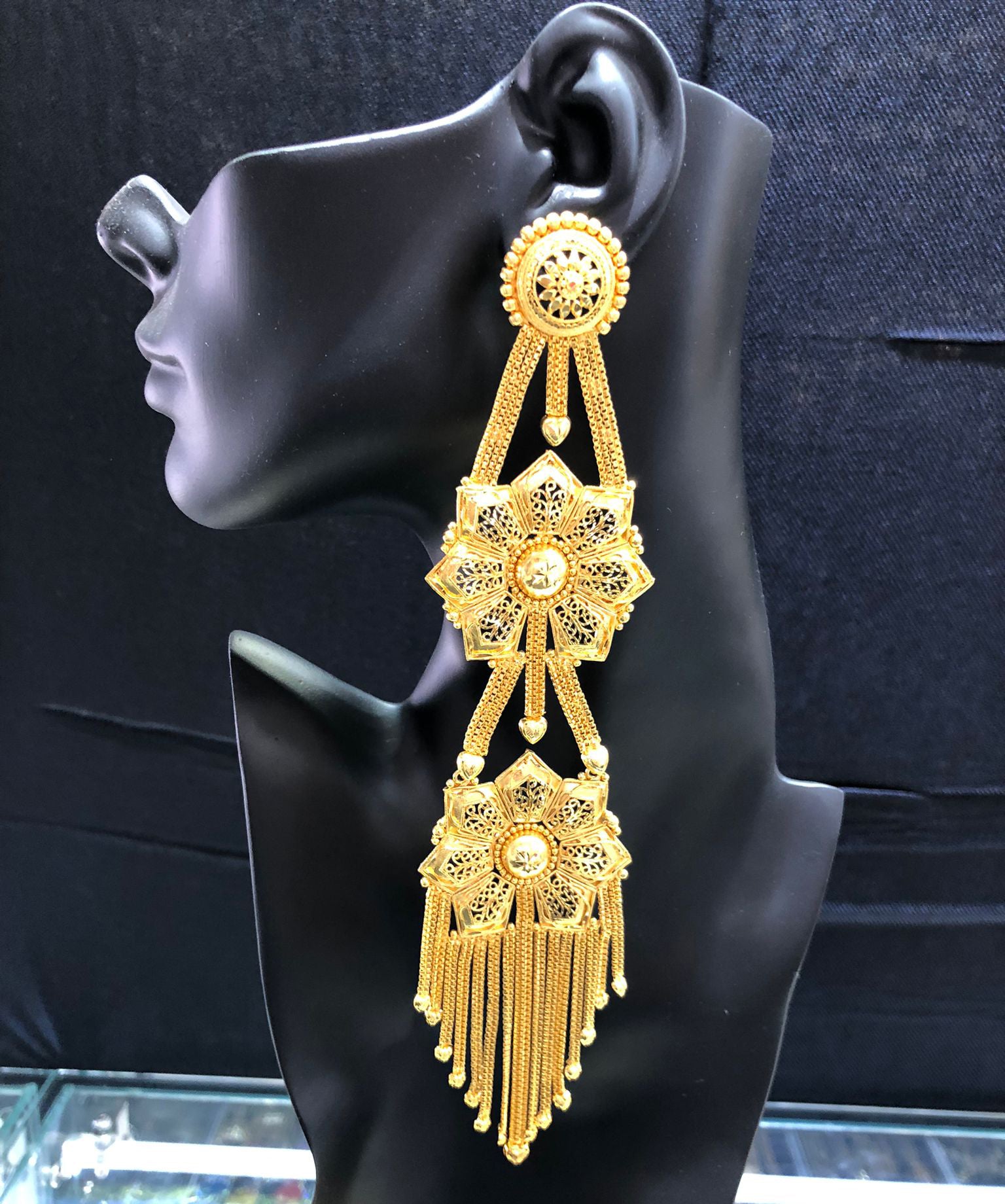 Gold Plated Earrings ER 1044