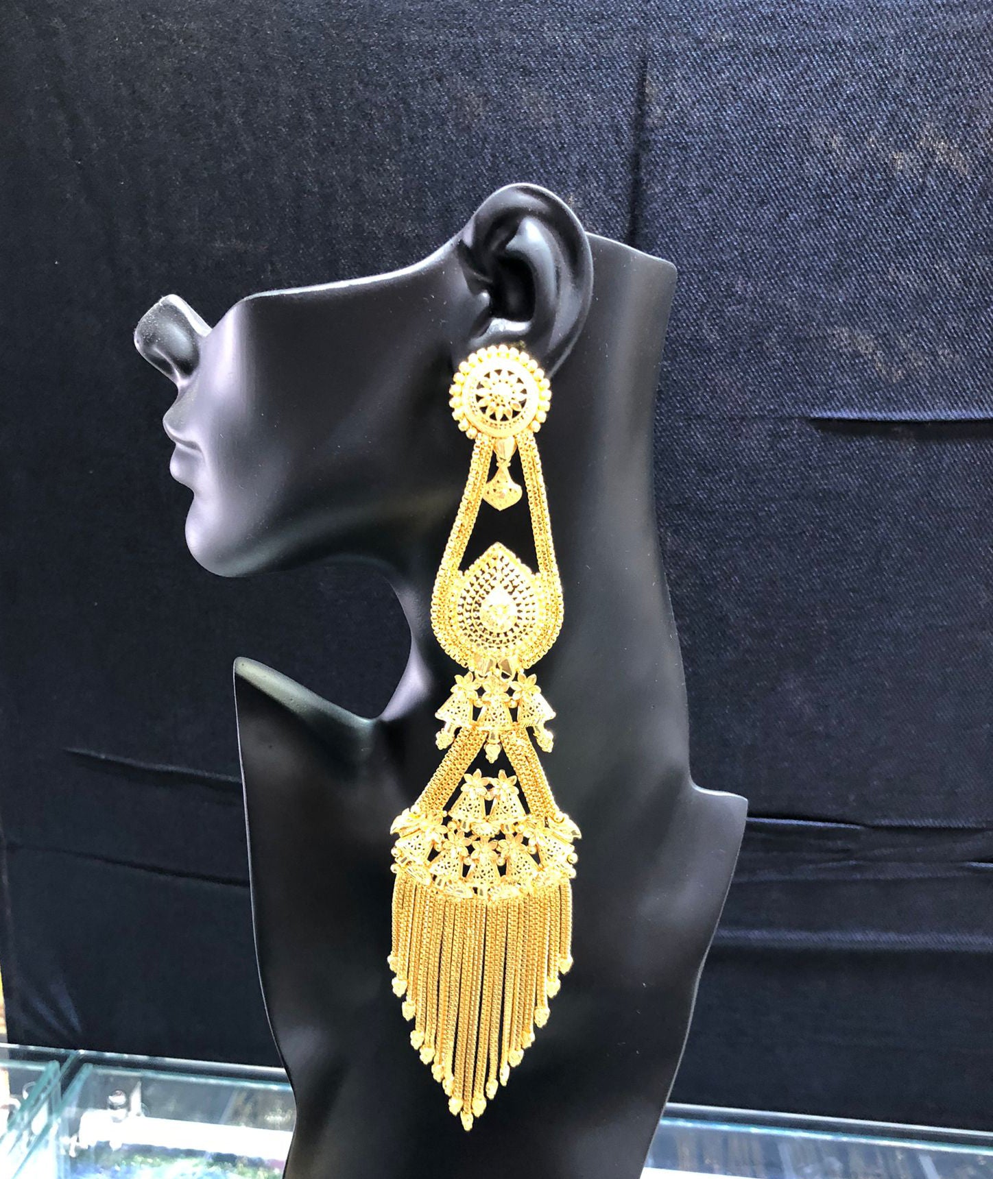 Gold Plated Earrings ER 1051