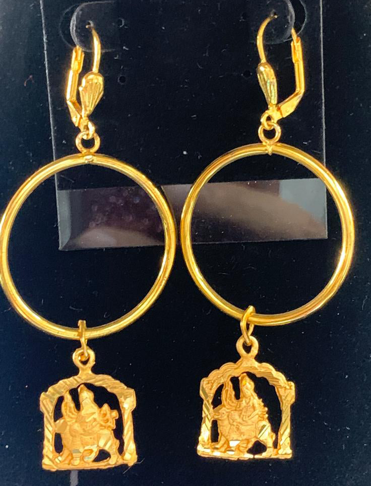 Religious 'SHIVA' Earrings ER 1067