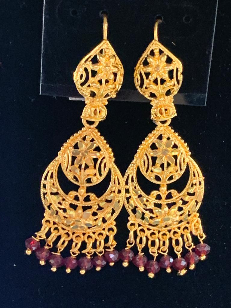 Gold Plated Earrings ER 1074