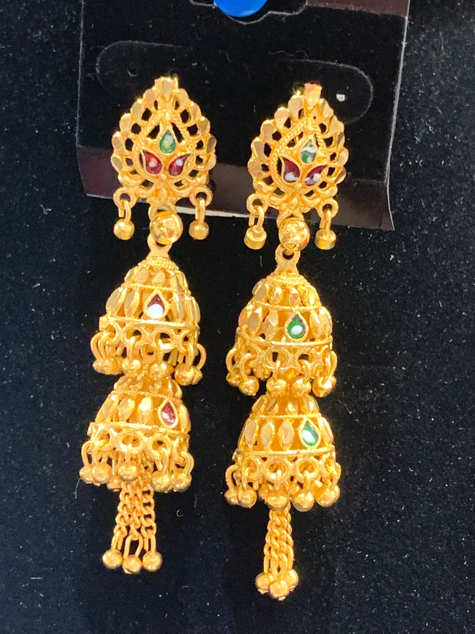 Gold Plated Earrings ER 1081