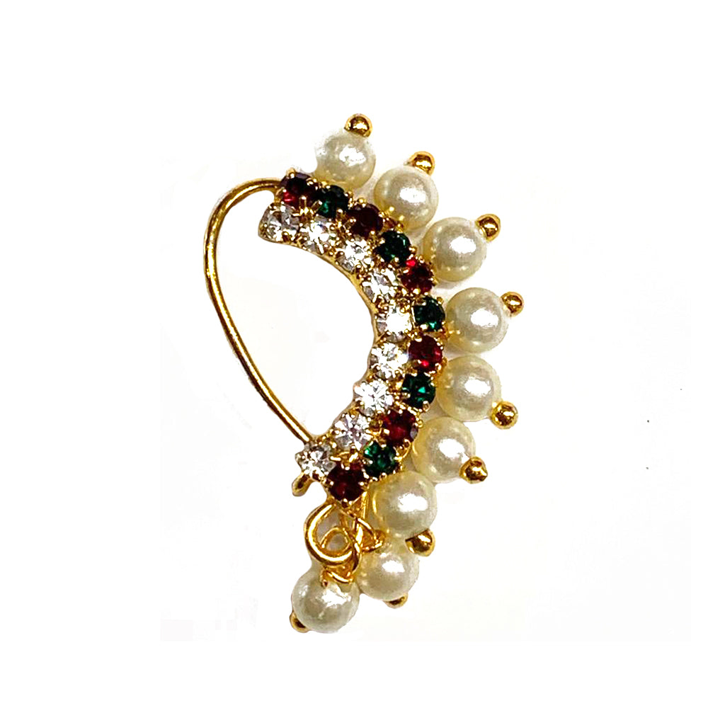 Stones and Beads Nose Rings NR 1063