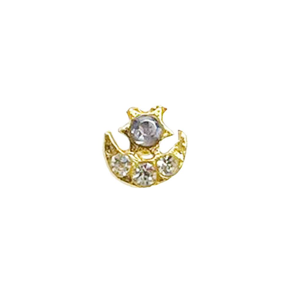 8MM Gold Plated Nose Ring NR 2014