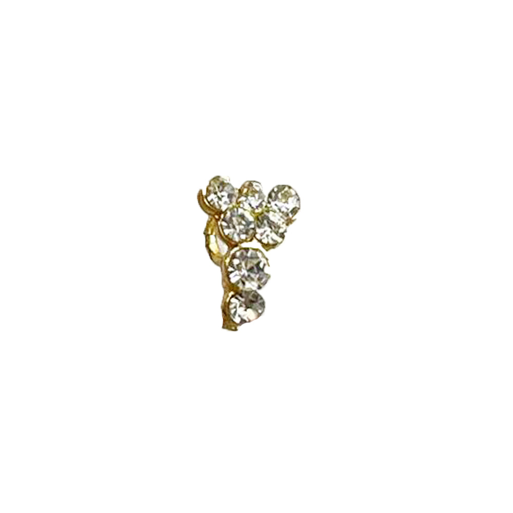 8MM Gold Plated Nose Ring NR 2019