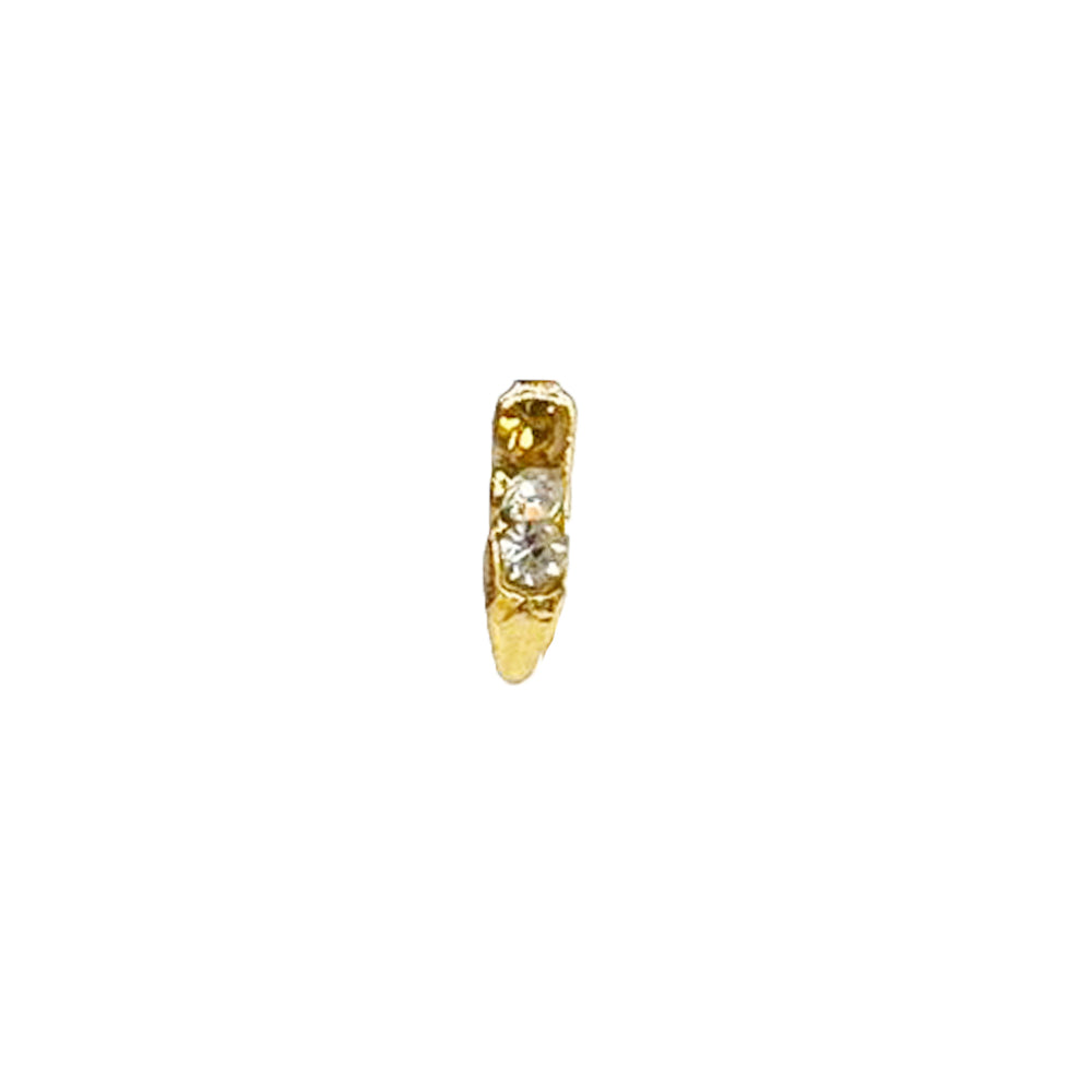 8MM Gold Plated Nose Ring NR 2020