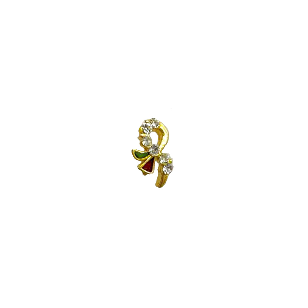 8MM Gold Plated Nose Ring NR 2023