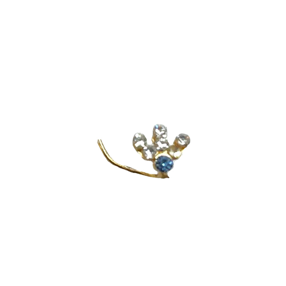 8MM Gold Plated Nose Ring NR 2025