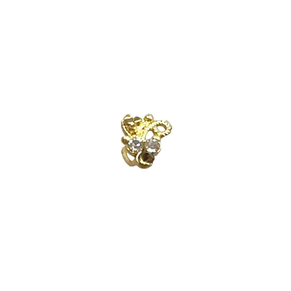 8MM Gold Plated Nose Ring NR 2035