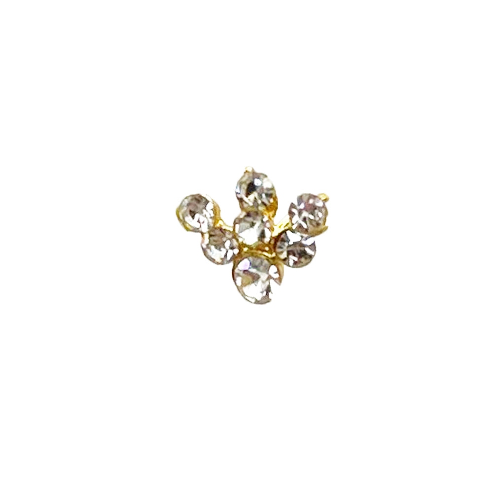 8MM Gold Plated Nose Ring NR 2041